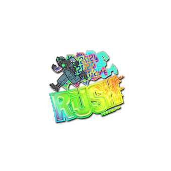 Sticker | Rush 4x20 (Holo) CS2 skin