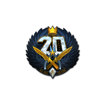 Sticker | All Hail the King (Foil) CS2 skin