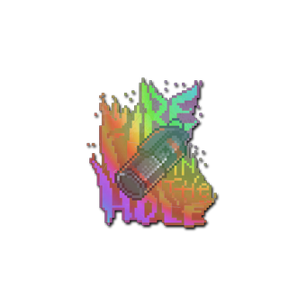 Sticker | Fire in the Hole (Holo) CS2 skin