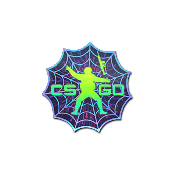 Sticker | Web Stuck (Holo) CS2 skin