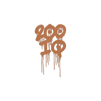 Sealed Graffiti | 200 IQ (Tiger Orange) CS2 skin