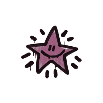 Sealed Graffiti | Shining Star (Princess Pink) CS2 skin