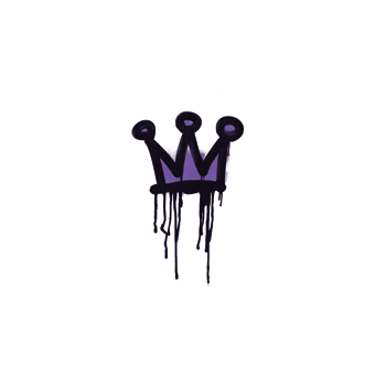 Sealed Graffiti | Little Crown (Monster Purple) CS2 skin