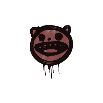 Sealed Graffiti | Happy Cat (Brick Red) CS2 skin