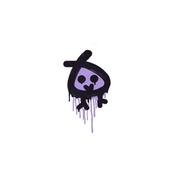 Sealed Graffiti | Little Bock (Violent Violet) CS2 skin