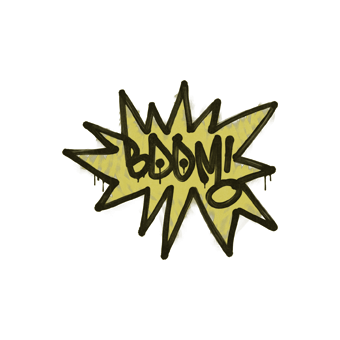 Sealed Graffiti | BOOM (Tracer Yellow) CS2 skin