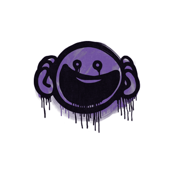 Sealed Graffiti | OMG (Monster Purple) CS2 skin