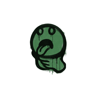 Sealed Graffiti | Choke (Jungle Green) CS2 skin