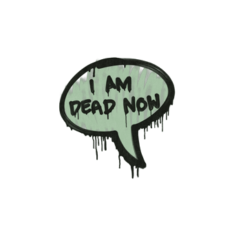Sealed Graffiti | Dead Now (Cash Green) CS2 skin