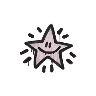 Sealed Graffiti | Shining Star (War Pig Pink) CS2 skin
