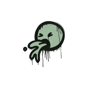 Sealed Graffiti | Puke (Cash Green) CS2 skin