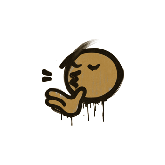 Sealed Graffiti | Chef Kiss (Desert Amber) CS2 skin
