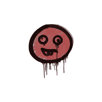 Sealed Graffiti | Goofy (Blood Red) CS2 skin