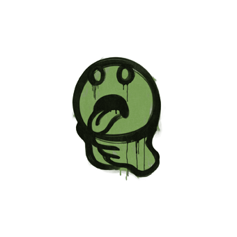 Sealed Graffiti | Choke (Battle Green) CS2 skin