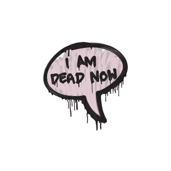 Sealed Graffiti | Dead Now (War Pig Pink) CS2 skin