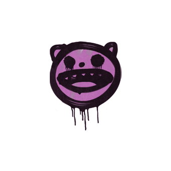 Sealed Graffiti | Happy Cat (Bazooka Pink) CS2 skin