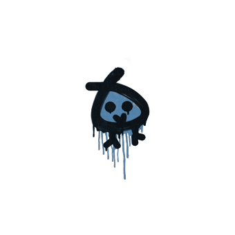 Sealed Graffiti | Little Bock (Monarch Blue) CS2 skin