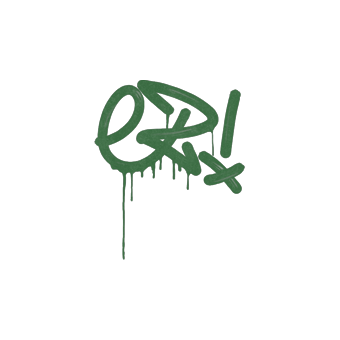 Sealed Graffiti | Little EZ (Jungle Green) CS2 skin