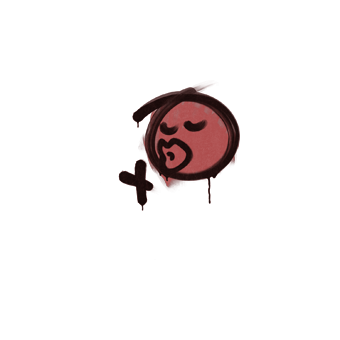 Sealed Graffiti | Smooch (Blood Red) CS2 skin