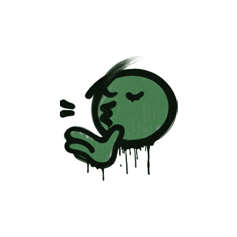 Sealed Graffiti | Chef Kiss (Jungle Green) CS2 skin