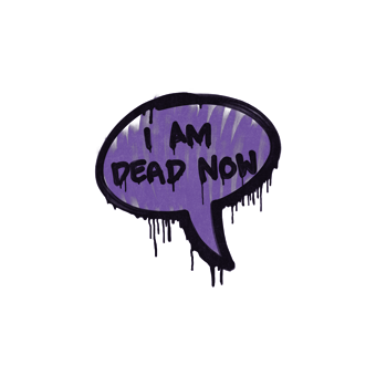 Sealed Graffiti | Dead Now (Monster Purple) CS2 skin