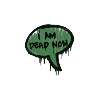 Sealed Graffiti | Dead Now (Jungle Green) CS2 skin