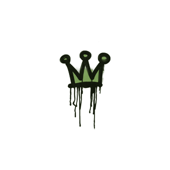 Sealed Graffiti | Little Crown (Battle Green) CS2 skin