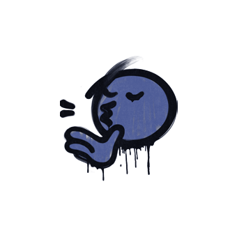 Sealed Graffiti | Chef Kiss (SWAT Blue) CS2 skin