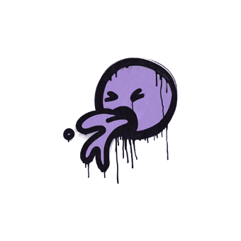 Sealed Graffiti | Puke (Violent Violet) CS2 skin