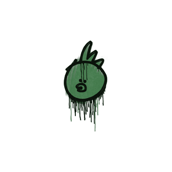 Sealed Graffiti | Bock Bock (Jungle Green) CS2 skin