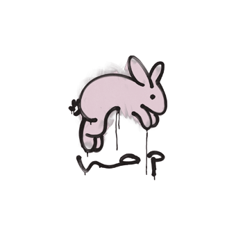 Sealed Graffiti | Hop (War Pig Pink) CS2 skin