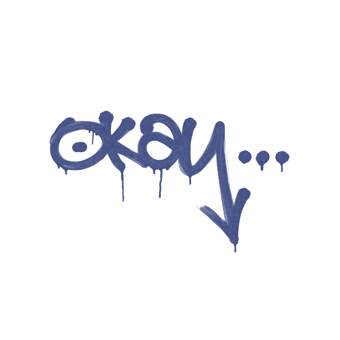 Sealed Graffiti | Okay (SWAT Blue) CS2 skin