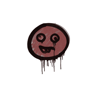 Sealed Graffiti | Goofy (Brick Red) CS2 skin