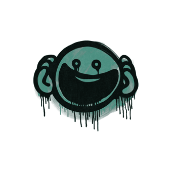 Sealed Graffiti | OMG (Frog Green) CS2 skin