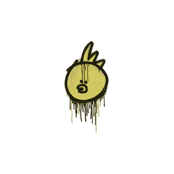 Sealed Graffiti | Bock Bock (Tracer Yellow) CS2 skin