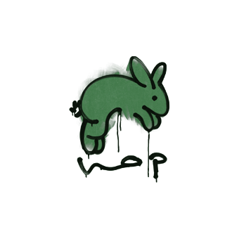 Sealed Graffiti | Hop (Jungle Green) CS2 skin