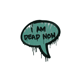 Sealed Graffiti | Dead Now (Frog Green) CS2 skin