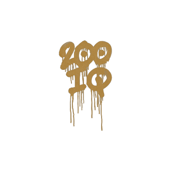 Sealed Graffiti | 200 IQ (Desert Amber) CS2 skin