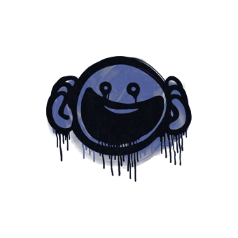 Sealed Graffiti | OMG (SWAT Blue) CS2 skin