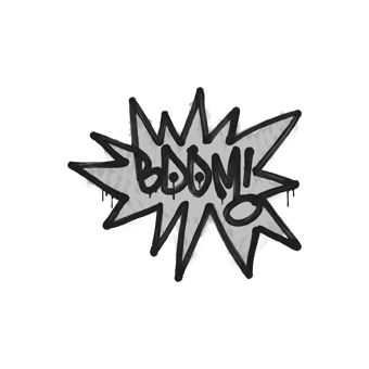Sealed Graffiti | BOOM (Shark White) CS2 skin