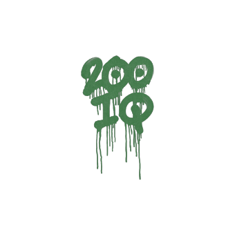 Sealed Graffiti | 200 IQ (Jungle Green) CS2 skin