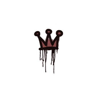 Sealed Graffiti | Little Crown (Brick Red) CS2 skin