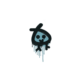 Sealed Graffiti | Little Bock (Wire Blue) CS2 skin