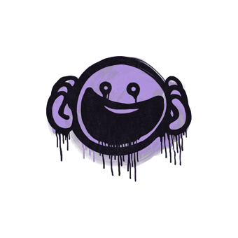 Sealed Graffiti | OMG (Violent Violet) CS2 skin