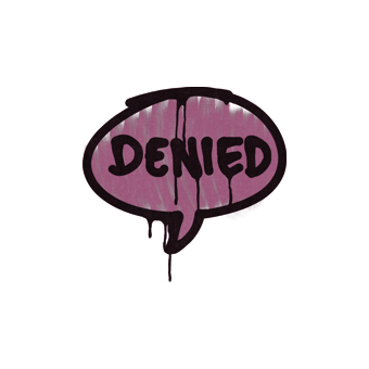 Sealed Graffiti | Denied (Princess Pink) CS2 skin