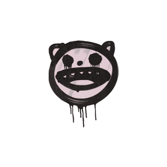 Sealed Graffiti | Happy Cat (War Pig Pink) CS2 skin