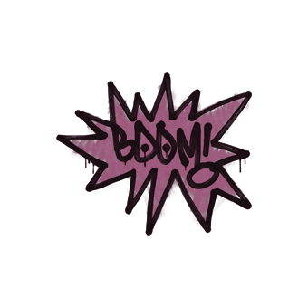Sealed Graffiti | BOOM (Princess Pink) CS2 skin