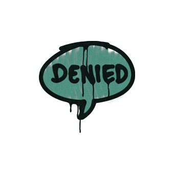 Sealed Graffiti | Denied (Frog Green) CS2 skin
