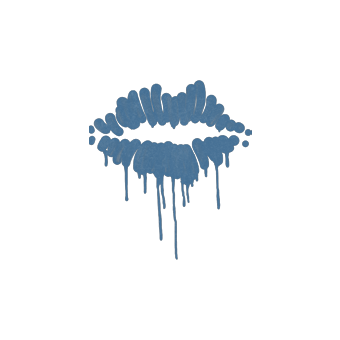 Sealed Graffiti | Kiss (Monarch Blue) CS2 skin