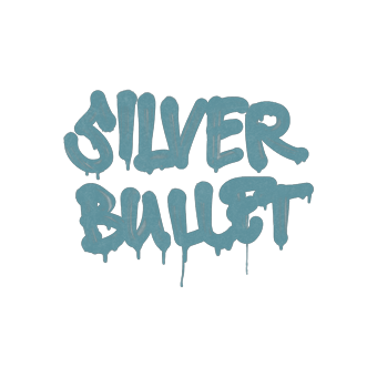 Sealed Graffiti | Silver Bullet (Wire Blue) CS2 skin